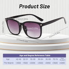 3 Pack Bifocal Reading Sunglasses for Women,UV400 Protection Spring Hinge Sun Readers Glasses for Outdoor