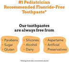 Orajel Elmo Fluoride-Free Tooth & Gum Cleanser with Toothbrush, Combo Pack, Banana Apple Flavored Non-Fluoride, 2 Piece Set