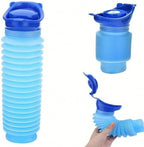 750ml Emergency Urinal, Portable Collapsible Urine Bottle for Adults, Reusable Travel Pee Bottle for Car Camping Hiking Traffic, Outdoor Portable Toilet for Travel Camping Road Trip Survival Tool