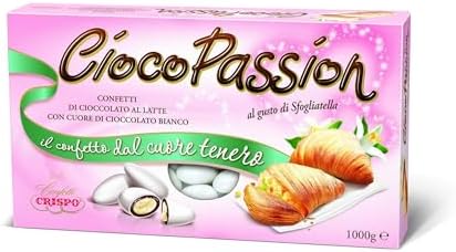 Confetti Crispo Cioco Passion Milk Chocolate and Sfogliatella Flavor 2.2lb (1kg)