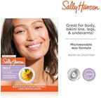 Sally Hansen Microwavable Wax Starter Kit for Body Legs, Underarms & Bikini | Removes Hair from Root – Vegan & Dermatologist Tested