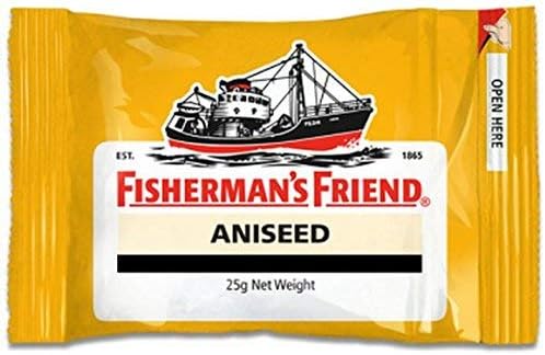 Fisherman's Friend Aniseed Lozenges 25g, (Pack of 6)
