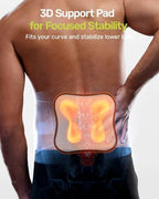 Back Brace for Lower Back Pain Relief, 8 Stays Powerful Lumbar Support for Men Women, Back Support Belt with 3D Pad, Breathable Back Support Brace with Adjustable Strap for Herniated Disc, Sciatica, Green Size M