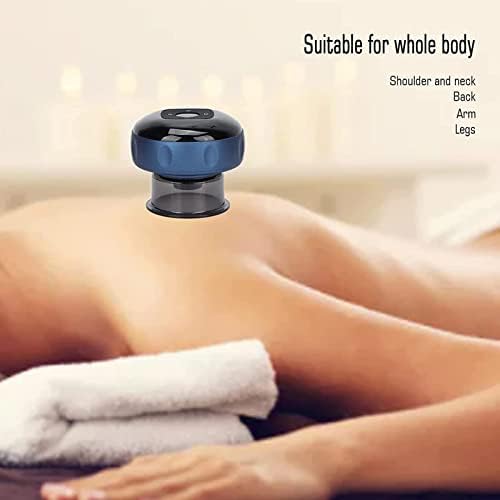 Electric Cupping Therapy Machine,Cupping Set,Pressure Relief Electric Cupping Therapy Set with 12 Massage Modes,Electric Scraping Cupping Massage Tool