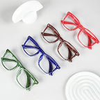 Eyekepper 4-Pack Reading Glasses Polka Dots Pattern Readers for Women Reading