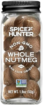 The Spice Hunter Organic Nutmeg, Whole, 1.8 oz. jar