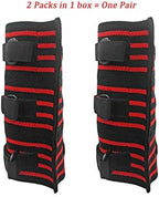 A Pair Weightlifting Elbow Sleeves, Strong Powerlifting Elbow Brace, Adjustable Elbow Support Compression for Men, Strongman (XL)