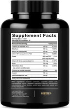 Vitamin B Complex - Contains All Essential B Vitamins - B1, B2, B3, B5, B6, B7, B9, B12 and Biotin - Super B Complex Vitamins for Energy, Immunity and Mood Support - 90 Tablets