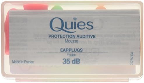 Quies Pair Of Foam Earplugs Of Earplugs - Pack Of 3