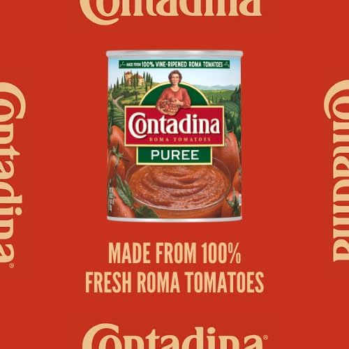 Contadina Tomato Puree, 29 oz (Pack of 6 Cans)