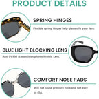 Eyekepper 4-Pack Bifocal Sunglasses Women Chic Bifocal Tinted Readers