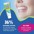 Squigle Tooth Builder SLS Free Toothpaste (Stops Tooth Sensitivity) Prevents Canker Sores, Cavities, Perioral Dermatitis, Bad Breath, Chapped Lips, 4 oz (4 Ounce (Pack of 1), Unflavored)