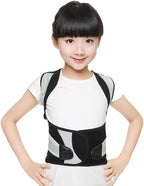 Children Invisible Back Brace Posture Corrector Teens Kids Adjustable Scoliosis Hunchback Correction Belt Adult Full Back Support For Shoulder Neck Clavicle Back Pain Relief(Large)