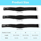 2Pcs Trach Covers for Tracheostomy Neck Stoma Cover Breathable Dust- Proof Shield Neck Trachea Protector Adjustable Tracheostomy Supplies Reusable Tracheostomy Care Kits for Men and Women (Black, M)