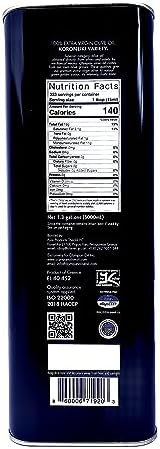 Olympian Extra Virgin Olive Oil - 5 Liter Can (169.7 FL OZ) - Cold Pressed Greek EVOO - Kosher Certified Premium Cooking Oil