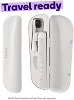 Burst Original Sonic Toothbrush Travel Case, White (case only)