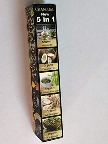 Natural Bamboo Activated Charcoal Essential Toothpaste (100% Fluoride Free) (1 Tube)