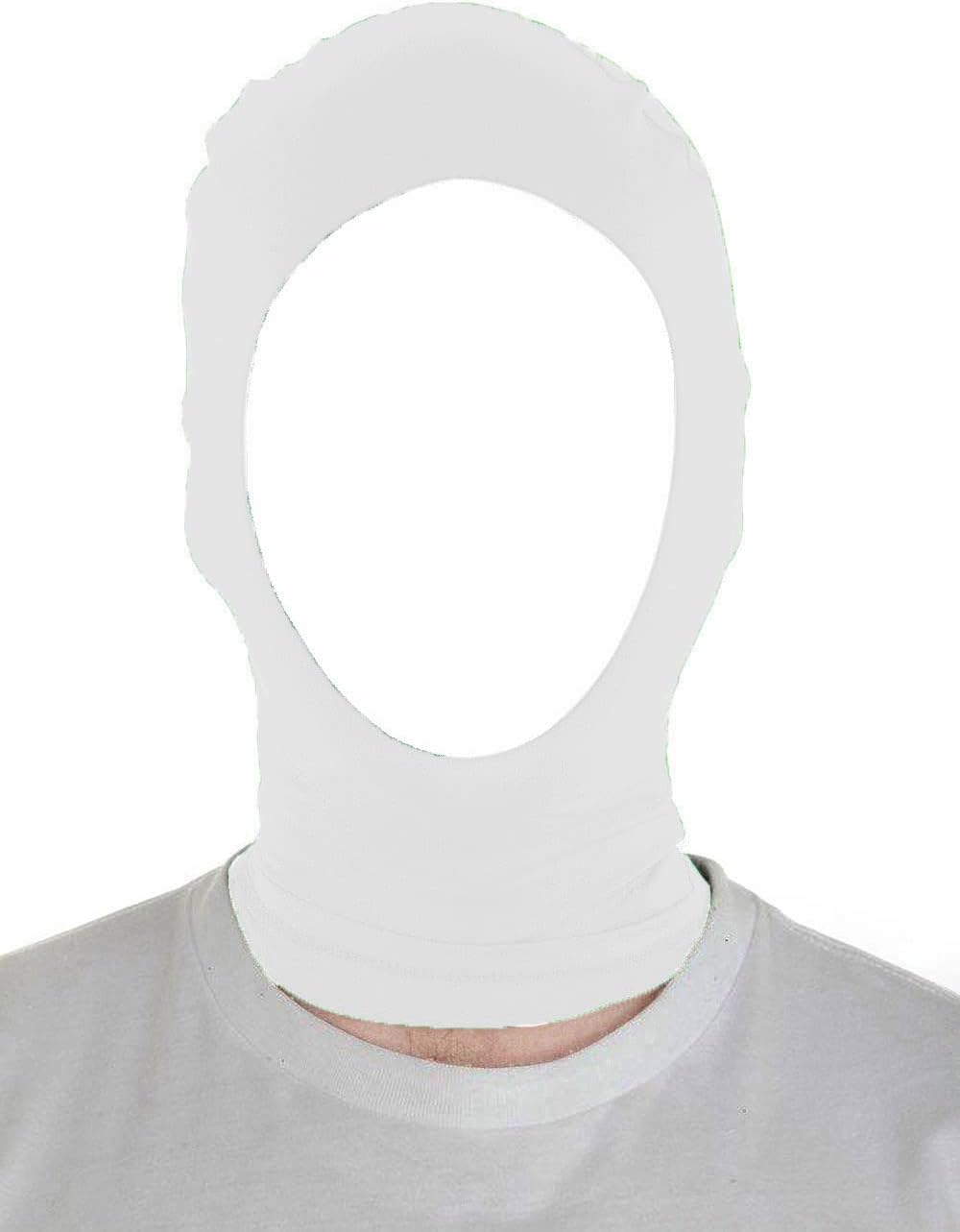 Sheface Men's and Women's Spandex Halloween Cosplay Mask Party Open Face Hood Costume Mask