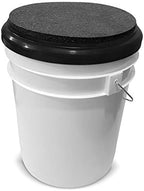 Padded Bucket Lid Seat by Bucket Lidz