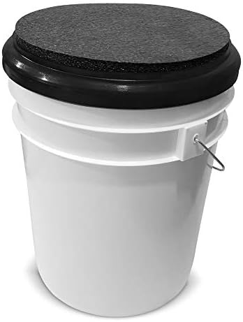 Padded Bucket Lid Seat by Bucket Lidz