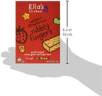 Ella's Kitchen Strawberries and Apples Nibbly Fingers, 4.4 oz