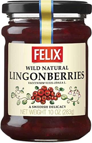 Felix Lingonberry Wild Jar, 10 Ounce (Pack of 2)