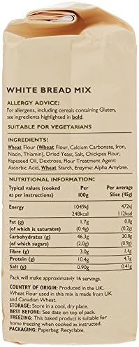 Wrights Bread Mix Premium White 500g