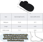 Adjustable Post-op Shoe Fracture Cast Walking Boot Breathable Toe Open Plaster Recovery Shoe Fracture Cast Protective Shoe Support for Foot Injuries, Left Right Foot