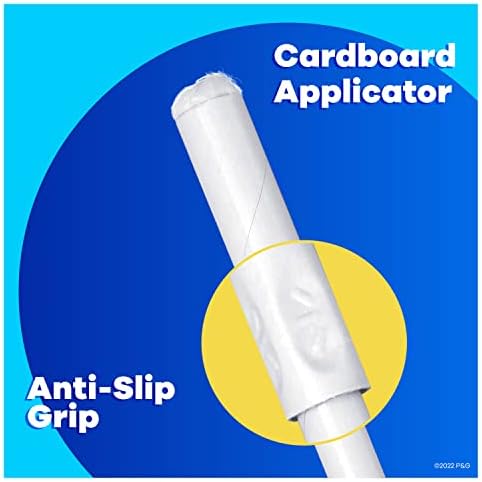 Tampax Tampons, Regular Absorbency, Cardboard Applicator, Leakgaurd Skirt, Unscented, 40 Count