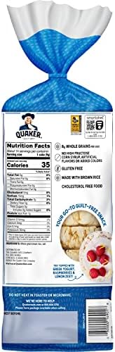 Quaker Rice Cakes, Lightly Salted, 4.47 oz