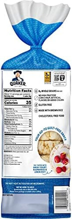 Quaker Rice Cakes, Lightly Salted, 4.47 oz