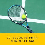 FUTURO Tennis Elbow Strap, Provides Moderate Support to Weak, Sore and Injured Tendons, Adjustable