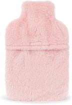 Barbie Womens Hot Water Bottle | Ladies & Girls Pink Furry Heat Pad | Insulated Plush Accessory | Gift for Adults & Children