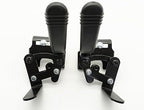 Wheelchair Brake,Wheelchair Wheel Lock,for Silver Sport 2,Cruiser III,Cruiser X4, Bariatric,Silver Sport Recliner Wheelchair,Universal Brake,Replacement Parts,W/Tool and Hardware.(1 Pr,Black)