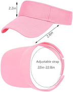 Marrywindix 1 Piece of Sport Wear Athletic Visor Sun Sports Visor Hat Visor Adjustable Cap for Women and Men (One Size)