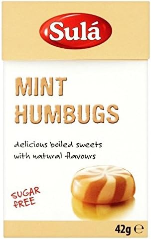 Sula Mint Humbugs 42g - Pack of 6