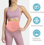 Ostomy Belt | Ostomy Bag Cover | Ostomy Wrap for Sport & Swimming | Ostomy Support Belts for Men & Women | Colostomy Bag Cover Belt | Inner Pocket to Hold Ostomy Pouch, S, Pink
