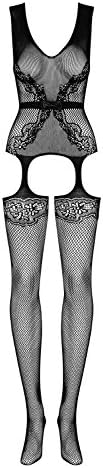 Obsessive Bodystocking F217 Black Size: XL/XXL