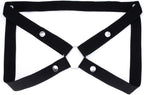 Adjustable Men's Chastity Belt Anti-Fall Auxiliary Chastity Cage Condom Chastity Lock. (4-Black)