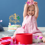 My 1st Fiesta Cake Topper, Taco Bout One, Uno, Mexican Theme Baby's 1st Birthday Party Decorations