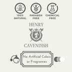 Henry Cavendish Eucalyptus Mint Shaving Soap with Shea Butter & Coconut Oil. Long Lasting 4 oz Puck Refill. Himalaya Fragrance. All Natural. Rich Lather, Smooth Shave. For Ladies and Gentlemen.