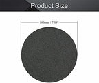 Utoolmart 7 Inch Scrubber Scouring Pads 1000 Grits Drill Scuffing Disc Hoop and Loop Surface Conditioning Disc Replacement Scrub Pads Gray 6Pcs
