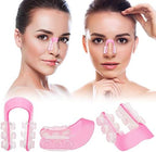 Nose Up Shaping Clip Shaper Kit, 3Pcs/Set Massager Roll Slimmer for Bridge Straightening Correction, Higher Set Face Beauty Tool