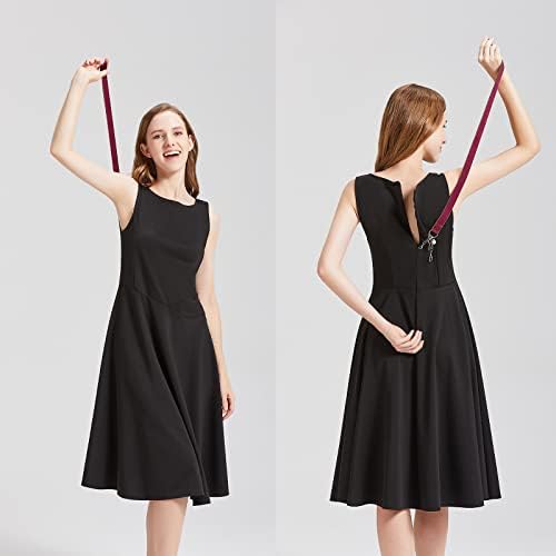 FYOURH Zipper Helper Pull for Dresses and Boots,Jumpsuits,Cosplay - Back Zipper Puller Helper for Elderly - Self Zipper Pull for Dress - Wine