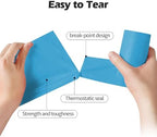 2-4 Gallon Portable Trash Bags,120 Counts Thicken portable Small Garbage Bags for Office, Kitchen,Bedroom Trash Can,Strong Trash Bags（Blue）
