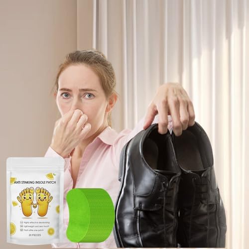 100 Pcs Shoe Deodorant And Deodorant Stickers, Natural Shoe Odor Removal Stickers, Odor Remover Deodorizer Shoes Slippers, Refreshing Patch
