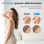 IPL Laser Hair Removal Device for Women & Men - Home 45°F Ice-Cooling Contact for Painless & Long-Lasting Results, 86% Hair Reduction in 3 Weeks for Full Body & Bikini Line, Hot Pink