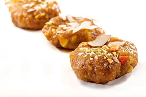 Sukhadia Sweets - Halvason - 16oz box (12pc) - Indian Mithai Gift - Freshly Made In USA