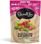 Darrell Lea Family Size Soft Australian Licorice, Non-GMO, No Palm Oil, Vegetarian Friendly, No High Fructose Corn Syrup, Soft & Chewy Licorice Candy, Made in Australia (Mixed Fruit, 20 Ounce)