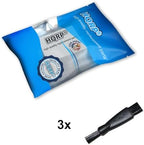 HQRP 3-Pack Cleaning Brush Compatible with Braun Silk-epil 9 Skinspa 9-961V, 7 7-561 Wet & Dry, 3-170, 3-3270, 7 7-521, 9 9-941, 5-185, 5-511 Epilator